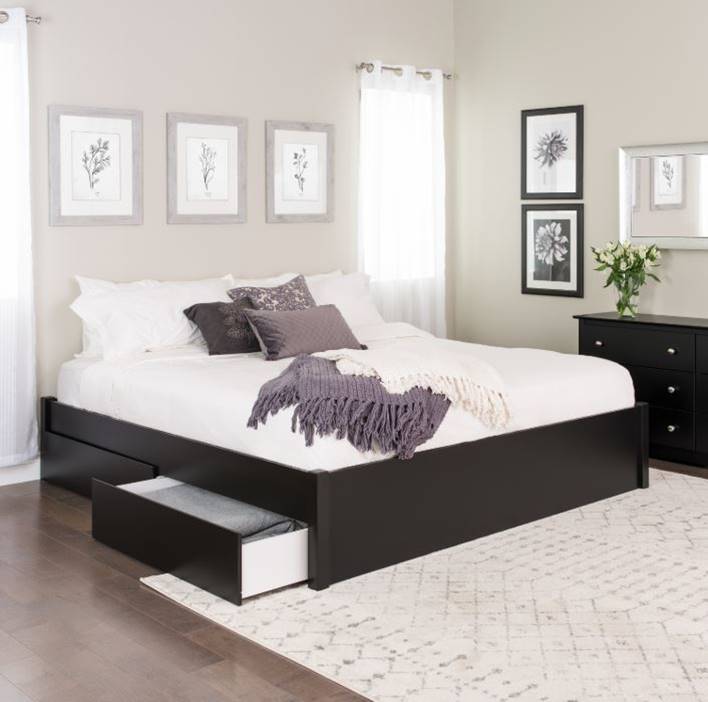 Platform Beds with Drawers