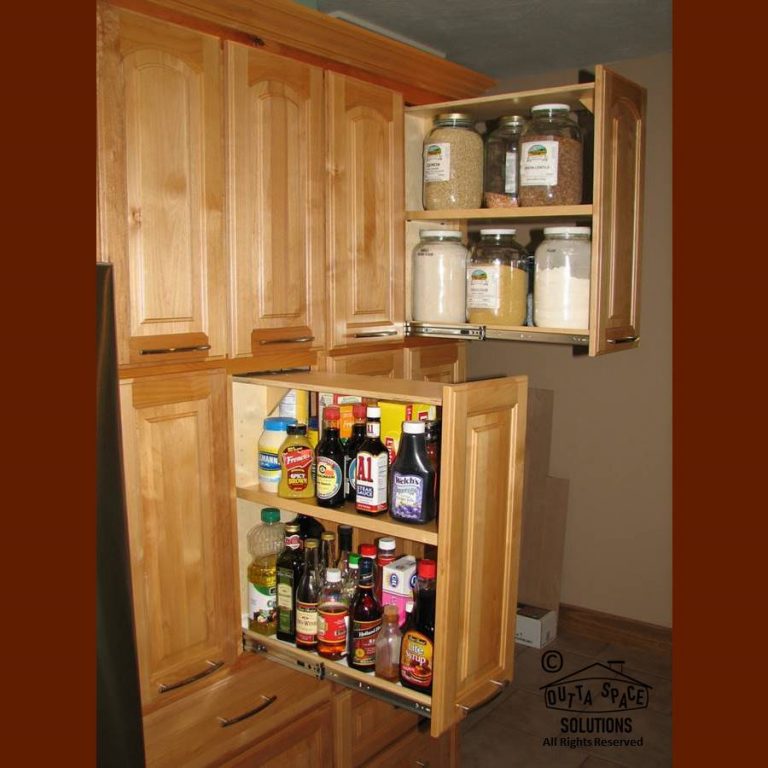 Vertical Pantry Pullouts