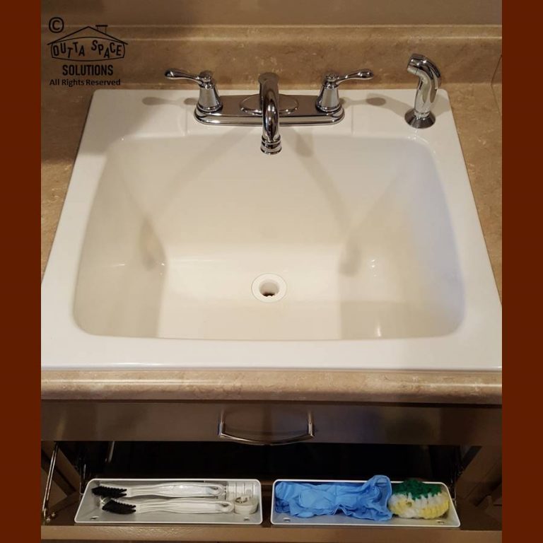 Tub Sink Tipout Trays